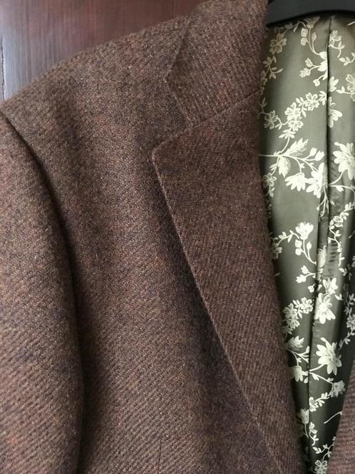 Colbert 100% wol maat 50 Floris Duetz, Kleding | Heren, Kostuums en Colberts, Zo goed als nieuw, Maat 48/50 (M), Bruin, Ophalen of Verzenden