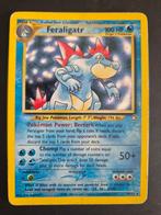 Pokémon - Feraligatr - Holo - Neo Genesis, Ophalen of Verzenden, Zo goed als nieuw, Losse kaart