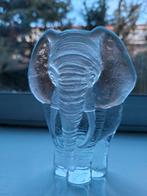 Vintage art glazen olifant beeldje - Matt Jonasson olifant, Ophalen of Verzenden