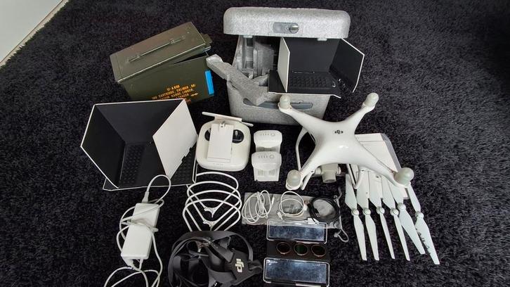 DJI PHANTOM 4 PRO, Audio, Tv en Foto, Drones, Zo goed als nieuw, Ophalen of Verzenden