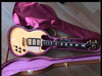 Te koop zeer zeldzame mooie Epiphone Les Paul Custom SG beschikbaar voor biedingen