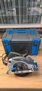 Cirkelzaag met laser 1300Watt, Doe-het-zelf en Verbouw, Cirkelzaag, Ophalen of Verzenden, Zo goed als nieuw, 30 tot 70 mm