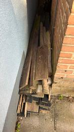 Gratis - geïmpregneerde planken, paaltjes, Tuin en Terras, Ophalen, Gebruikt, Minder dan 180 cm, Planken