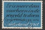 Nederland 1972 1009 Thorbecke, Gest, Postzegels en Munten, Postzegels | Nederland, Na 1940, Ophalen of Verzenden, Gestempeld