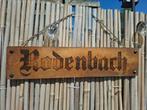 Houten reclamebord Rodenbach, Verzamelen, Ophalen of Verzenden, Nieuw, Reclamebord, Plaat of Schild, Overige merken