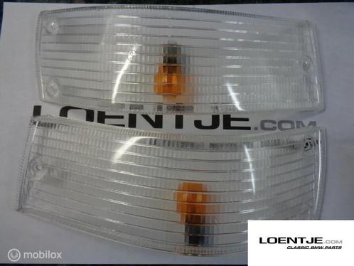 nieuwe set witte knipperlichtglazen BMW e28 m5 520i 525i etc, Auto-onderdelen, Verlichting, BMW, Nieuw, Ophalen of Verzenden