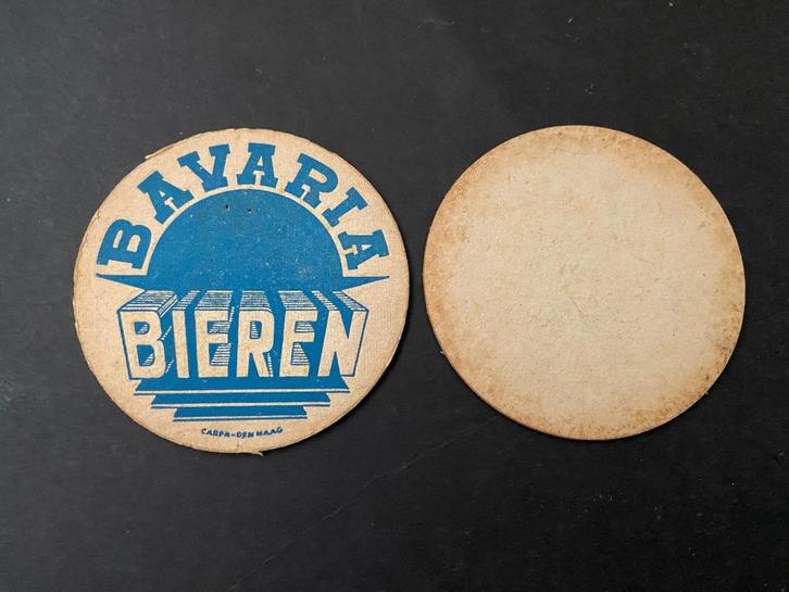 Bavaria bierviltjes 4 verschillende., Verzamelen, Biermerken, Gebruikt, Viltje(s), Bavaria, Ophalen of Verzenden