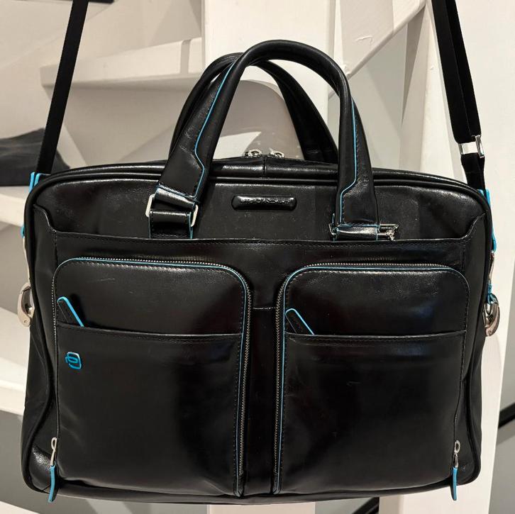 Piquardo laptoptas, Computers en Software, Laptoptassen, Zo goed als nieuw, Aktetas, 15 inch, Ophalen of Verzenden