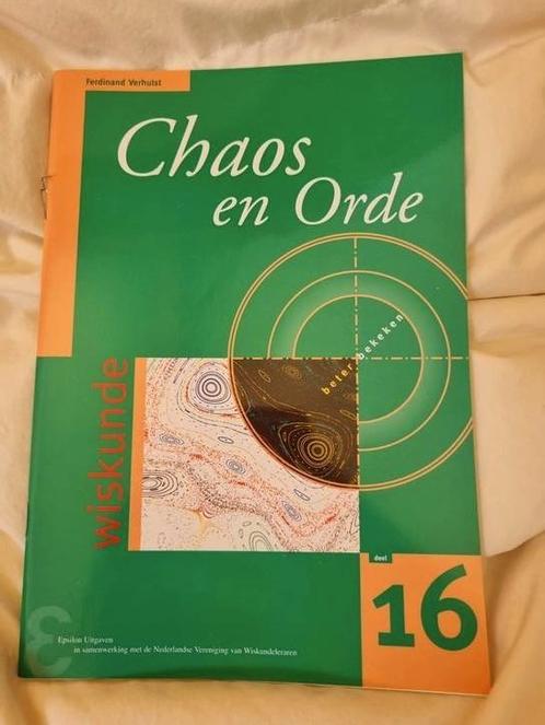 F.C. Verhulst - Chaos en orde, Boeken, Studieboeken en Cursussen, Zo goed als nieuw, Overige niveaus, Beta, Ophalen of Verzenden