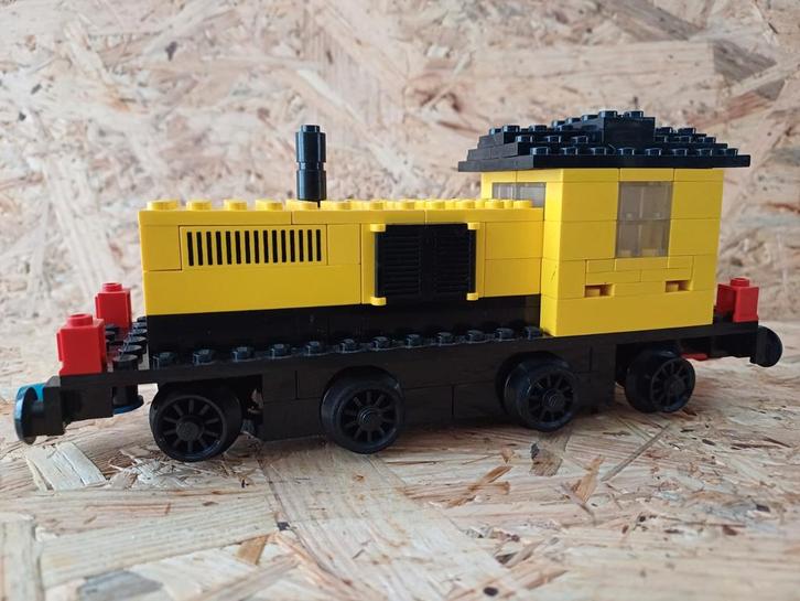 Lego 162 locomotief (duwtrein), Kinderen en Baby's, Speelgoed | Duplo en Lego, Gebruikt, Lego, Complete set, Ophalen of Verzenden