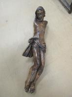Oer 11697 ANTIEKE 17e eeuwse houten Jezus, Antiek en Kunst, Antiek | Religie, Ophalen