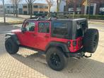 JEEP WRANGLER JK 3.8 V6 EXTREME RED HARD/SOFFTOP YOUNGTIMER, Zwart, Leder, Bedrijf, Handgeschakeld