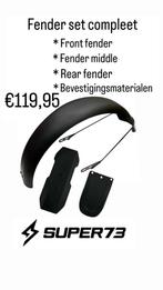 SUPER73 ZX & S2 Fenders / Mudguards /Spatborden, Ophalen of Verzenden