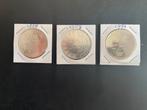 BEATRIX 3 MOOIE 50 GULDEN 1987-1988-1991, Postzegels en Munten, Munten | Nederland, Ophalen of Verzenden, Koningin Beatrix, 2½ gulden