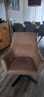 Fauteuil draai stoel, Huis en Inrichting, Ophalen, Zo goed als nieuw, Minder dan 75 cm, 50 tot 75 cm