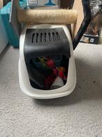 Kattenbak met kattenspeeltjes, Dieren en Toebehoren, Ophalen, Gebruikt