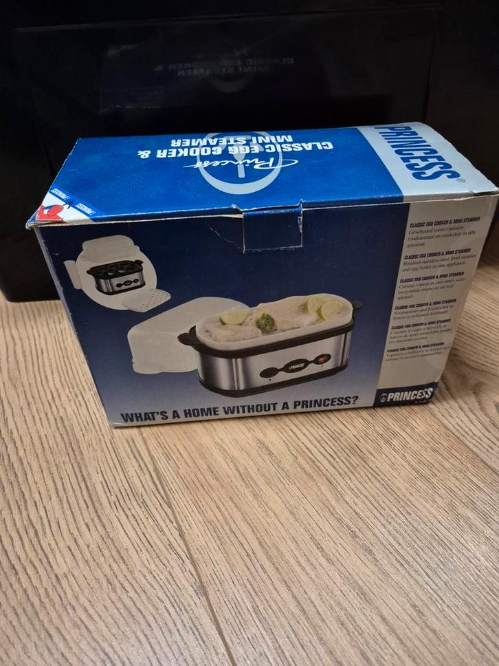 Nieuwe Princess Eierkoker & Mini Steamer, Witgoed en Apparatuur, Rijstkokers, Nieuw, Vaatwasmachinebestendig, Ophalen of Verzenden