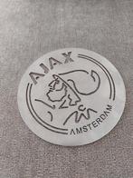 AJAX logo van rvs, Ophalen of Verzenden, Ajax, Overige typen