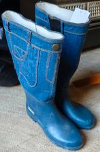 Nieuwe regenlaarzen/ werklaarzen jeans blauw maat 38 en 39, Nieuw, Ophalen of Verzenden, Laarzen, Chuva