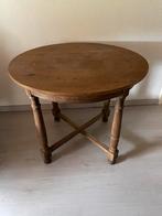 Landelijke Bijzettafel, Huis en Inrichting, Tafels | Bijzettafels, Ophalen, Zo goed als nieuw, Rond, 60 cm of meer
