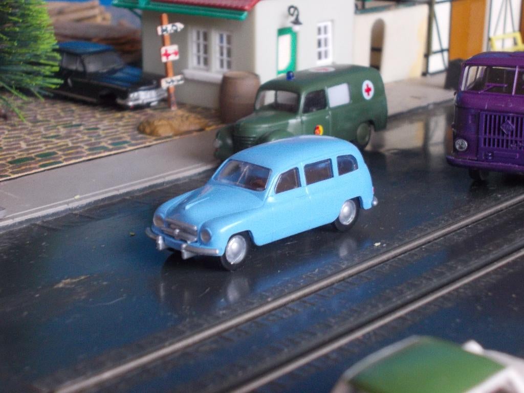 1952 Skoda 1200 / 1201 Combi - Igra blauw, Ophalen of Verzenden, Nieuw, Auto, Overige merken