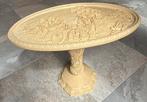 Oud vintage tafel bijzettafel ivorine chinese afbeelding, Ophalen, Gebruikt
