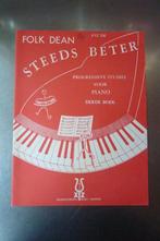 Steeds Beter Vol.3 Progressieve Etudes voor Piano  Folk Dean, Ophalen of Verzenden, Zo goed als nieuw, Artiest
