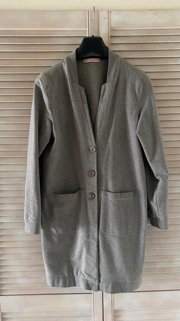 Studio Anneloes Vest Lichtgrijs Maat L, Kleding | Dames, Truien en Vesten, Zo goed als nieuw, Maat 42/44 (L), Grijs, Ophalen