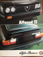 Autofolder Alfa Romeo Alfasud Ti, Alfa Romeo, Ophalen of Verzenden, Onbekend, Gelezen