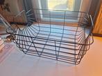 Metalen Mand - Stijlvol & Praktisch, Overige materialen, Gebruikt, Mand, Vierkant