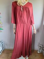 Nieuwe lange roodbruine stretch jurk Rainbow, maat 48/50, Nieuw, Ophalen of Verzenden, Maat 46/48 (XL) of groter, Bonprix
