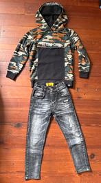 Leuke set voor stoere jongens. Maat 110-116, Kinderen en Baby's, Kinderkleding | Maat 116, Ophalen of Verzenden, Zo goed als nieuw