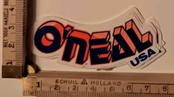 Vintage sticker O'Neal skiën snowboard motorcross crossmotor beschikbaar voor biedingen