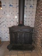Mooie Gietijzeren Kachel - Decoratie of Liefhebber, Huis en Inrichting, Ophalen, Gebruikt, Houtkachel, Vrijstaand