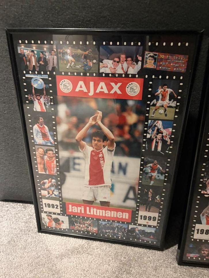 Ajax, Verzamelen, Posters, Zo goed als nieuw, Ophalen of Verzenden