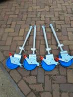 Te koop nieuwe aluminium spindelwielen geremd opdraaibaar as, Asc, Nieuw, Ophalen of Verzenden, Rolsteiger of Kamersteiger
