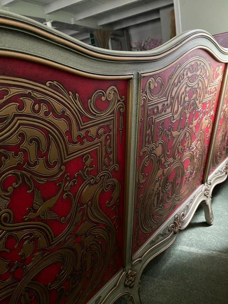 Antieke kasteelbank, Antiek en Kunst, Antiek | Meubels | Stoelen en Banken, Ophalen