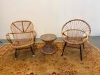 Rotan set, Gebruikt, Trawlerkade 44 IJmuiden, Info@vintagehaarlem.nl, Vintage Haarlem