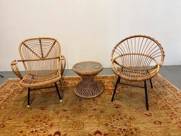 Rotan set beschikbaar voor biedingen