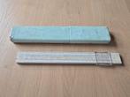 Antieke A.W. Faber Castell 1/54 rekenliniaal met etui, Ophalen of Verzenden