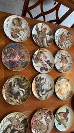 The forest year bordjes 13 stuks john Francis, Antiek en Kunst, Ophalen of Verzenden