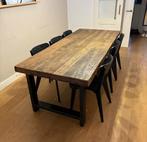 Gert Snel Bassano Eettafel - Gerecycled Hout - 220cm, Ophalen, 200 cm of meer, 50 tot 100 cm, Zo goed als nieuw
