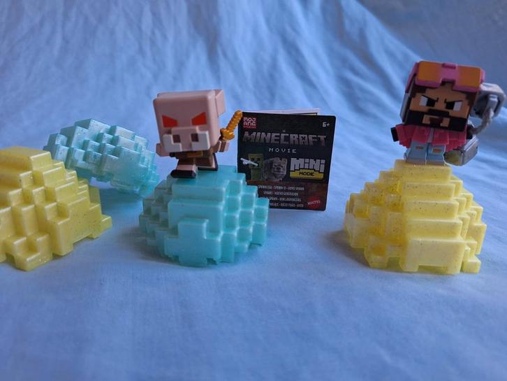 Minecraft Mini Figures - Set van 2!, Kinderen en Baby's, Speelgoed | Actiefiguren, Nieuw, Ophalen of Verzenden