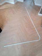 DS Gordijnrails Wit 225 x 123 cm, Ophalen, 100 tot 150 cm, 200 cm of meer, Wit