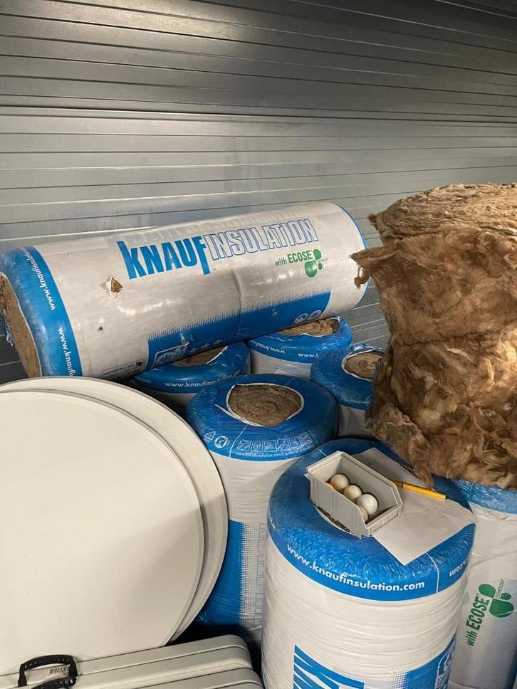 "Knauf Naturoll 037 Isolatie – 7 pakken, Doe-het-zelf en Verbouw, Isolatie en Afdichting, Nieuw, Muurisolatie, Glaswol, 12 cm of meer
