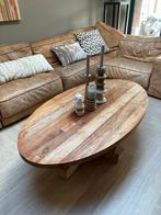 PTMD salontafel robuust hout, Huis en Inrichting, 50 tot 100 cm, Minder dan 50 cm, 100 tot 150 cm, Gebruikt