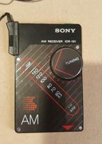 Sony AM-receiver ICR-101 - credit card radio - collectable, Verzenden, Gebruikt, Transistorradio