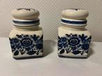Te Koop Twee Voorraadpotten Delfts Blauw Handwerk, Antiek en Kunst, Ophalen of Verzenden