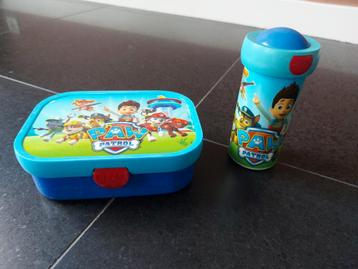 Lunchtrommel en beker Mepal Paw Patrol beschikbaar voor biedingen