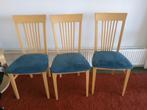 acht eetkamerstoelen, Huis en Inrichting, Stoelen, Ophalen, Hout, Gebruikt, Overige kleuren